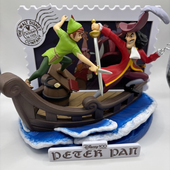 Disney 100 Years of Wonder Peter Pan Statue D-Stage 137 Beast Kingdom - Picture 6 of 7
